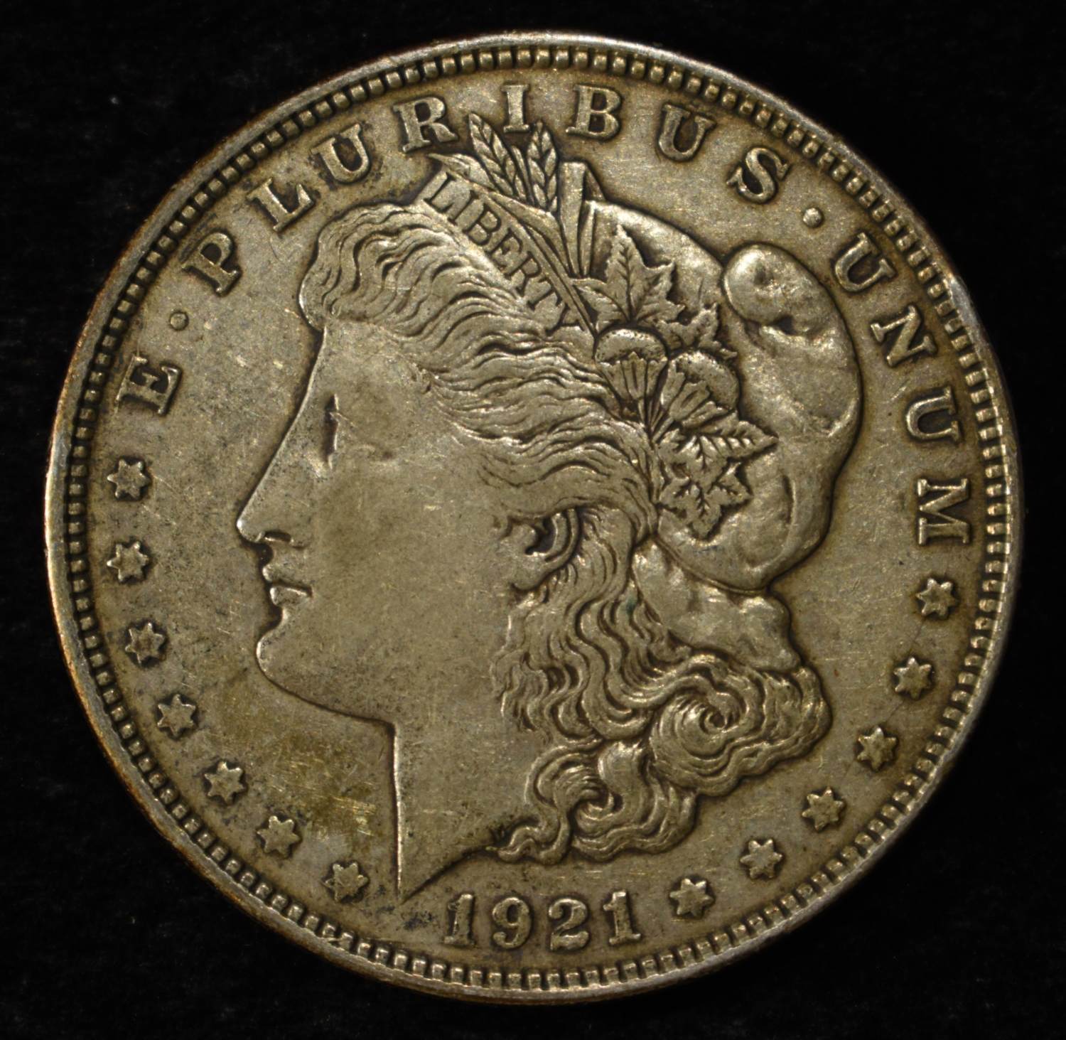 1921-D MORGAN DOLLAR