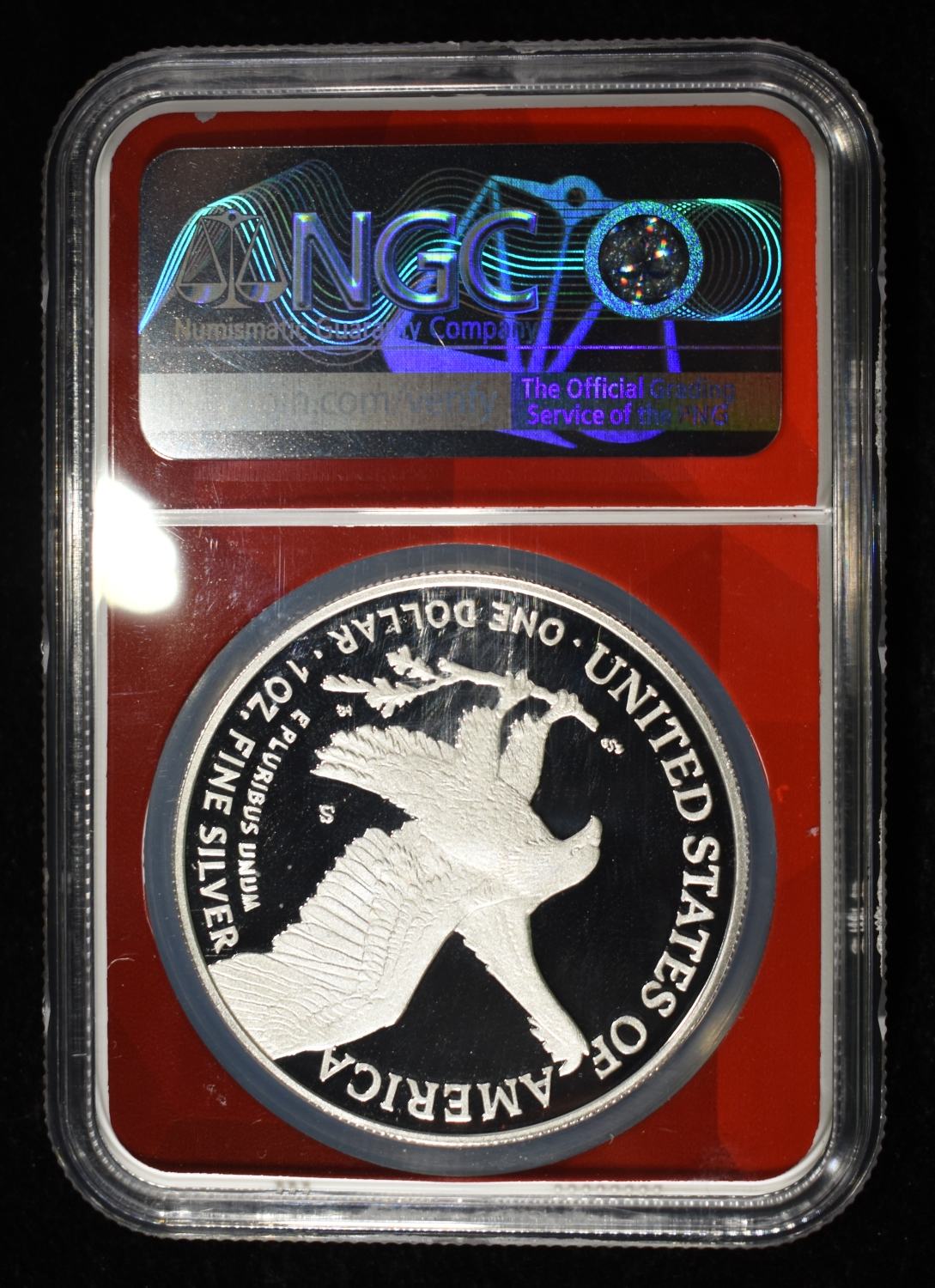 2025-S AMERICAN SILVER EAGLE NGC PF69 UCAM