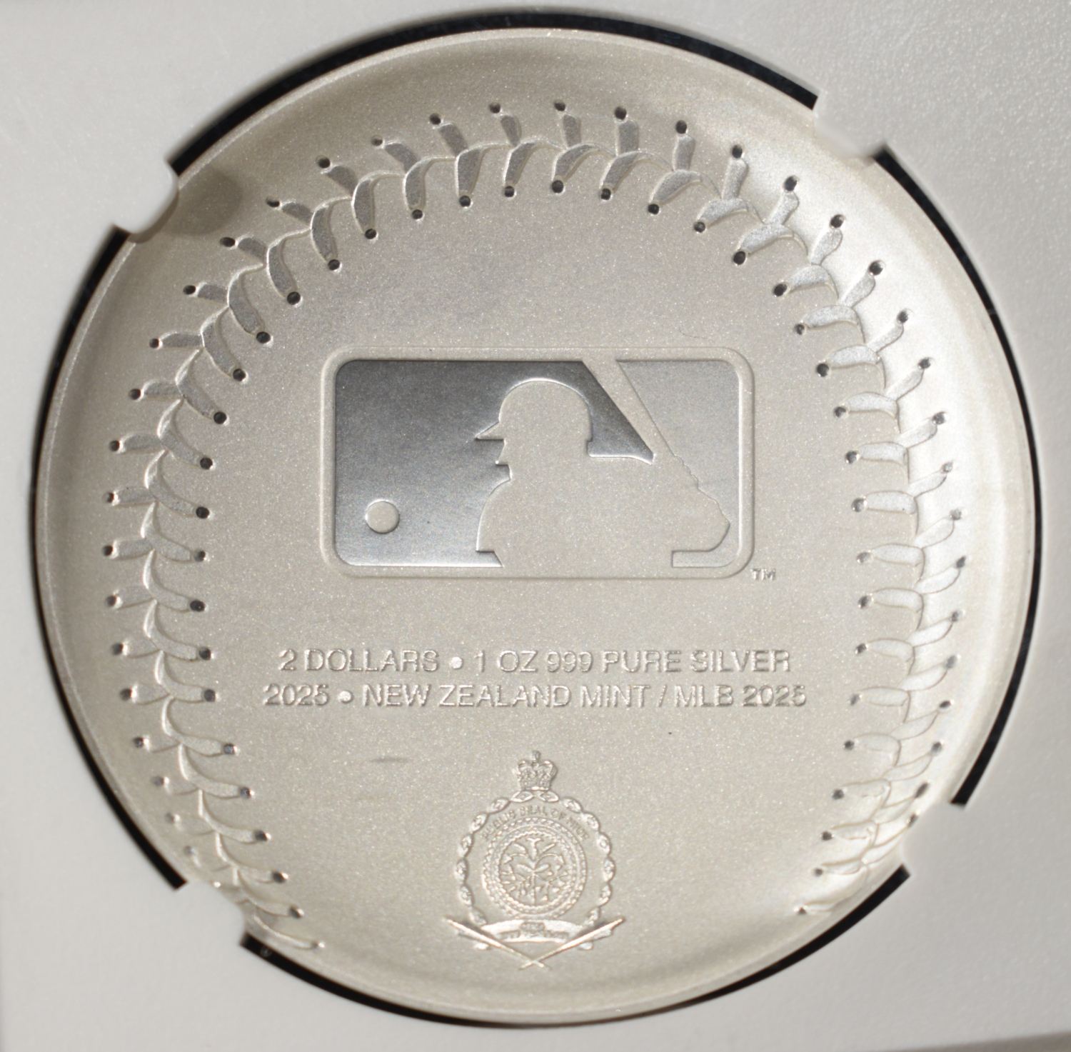 2025 RED SOX 1 OZ .999 SILVER NGC REVERSE PF70