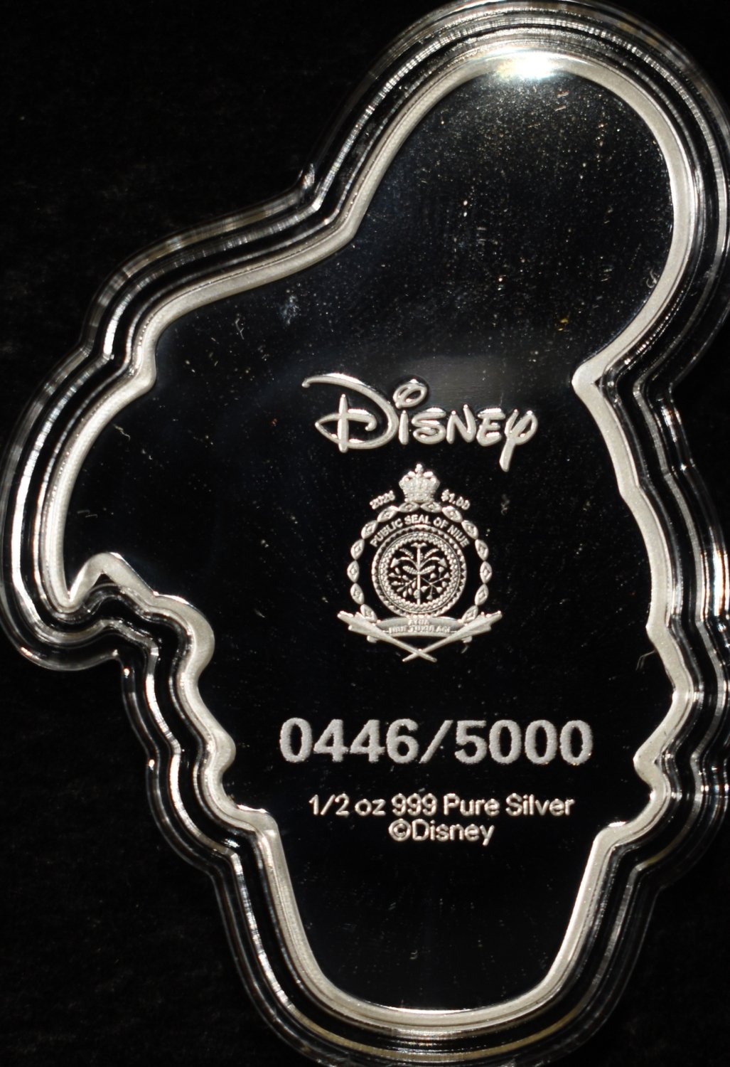 DONALD DUCK 1/2 OZ .999 SILVER