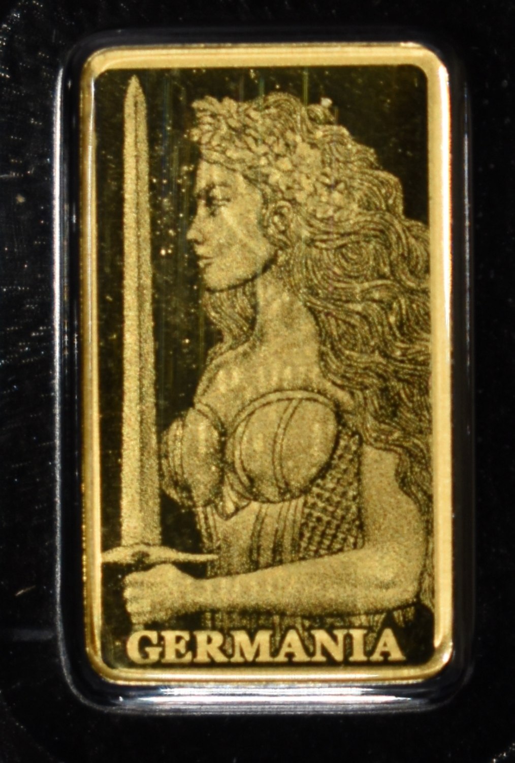 GERMANIA 1/200TH OZ .9999 GOLD BAR