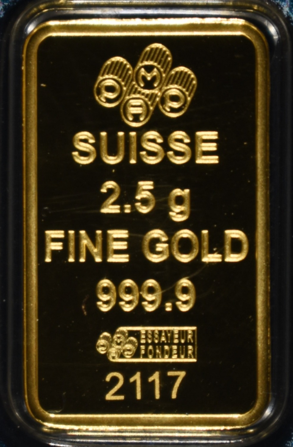 LADY OF LIBERTY 2.5G .9999 GOLD BAR
