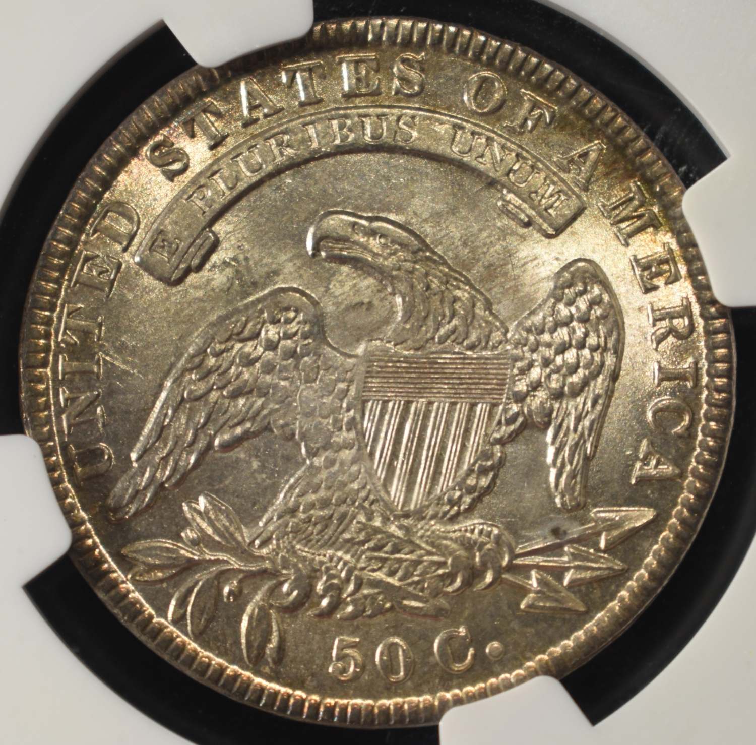 1835 BUST HALF DOLLAR NGC MS-64