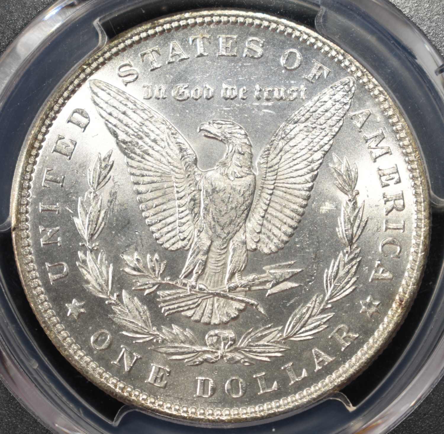1881 MORGAN DOLLAR PCGS MS-63