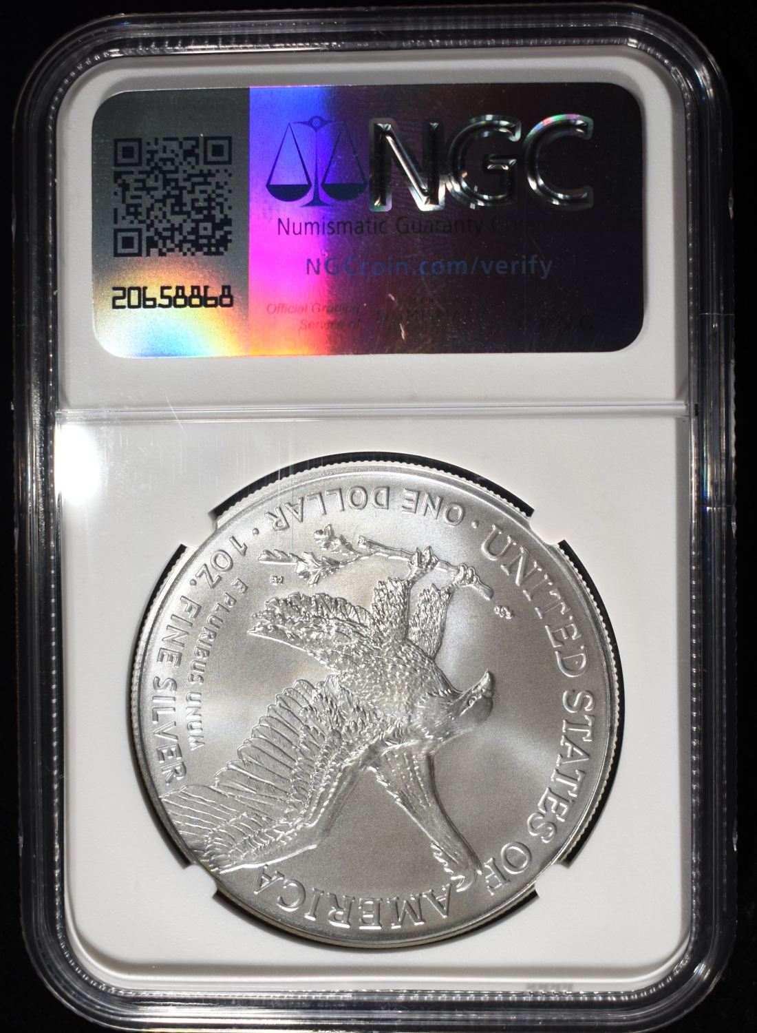 2024 AMERICAN SILVER EAGLE NGC MS70