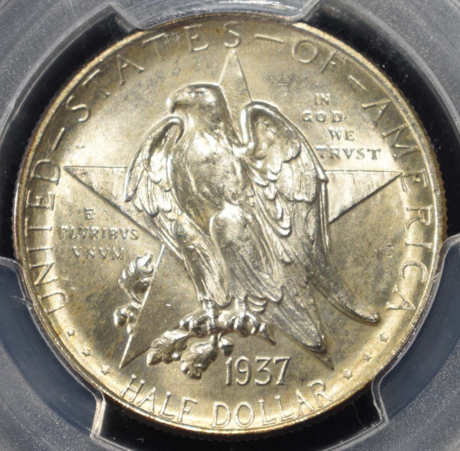 1937 TEXAS COMMEM HALF DOLLAR PCGS MS-66