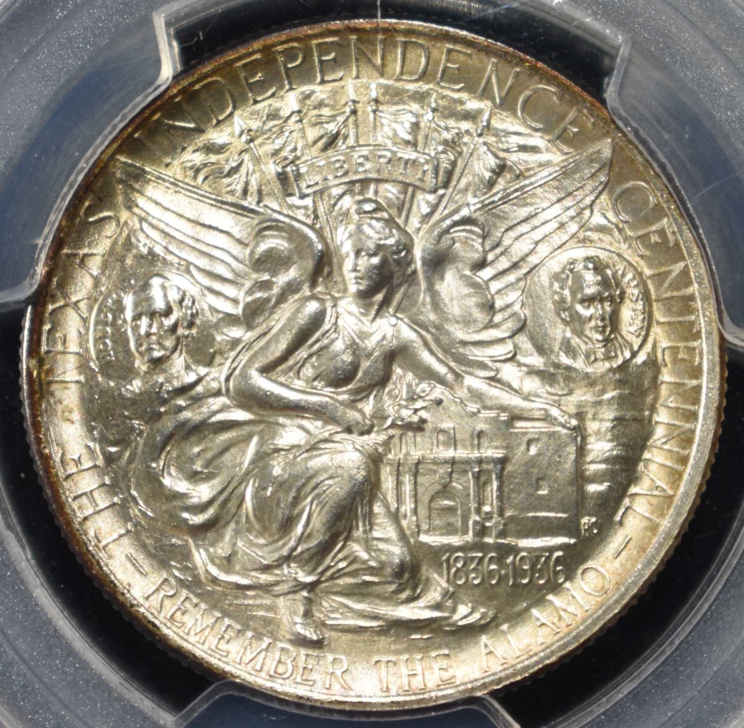 1937 TEXAS COMMEM HALF DOLLAR PCGS MS-66