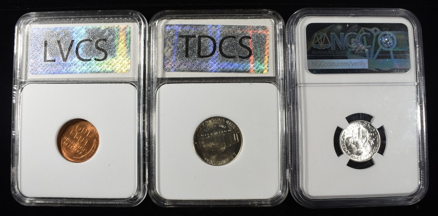 GRADED COIN COLLECTORS LOT