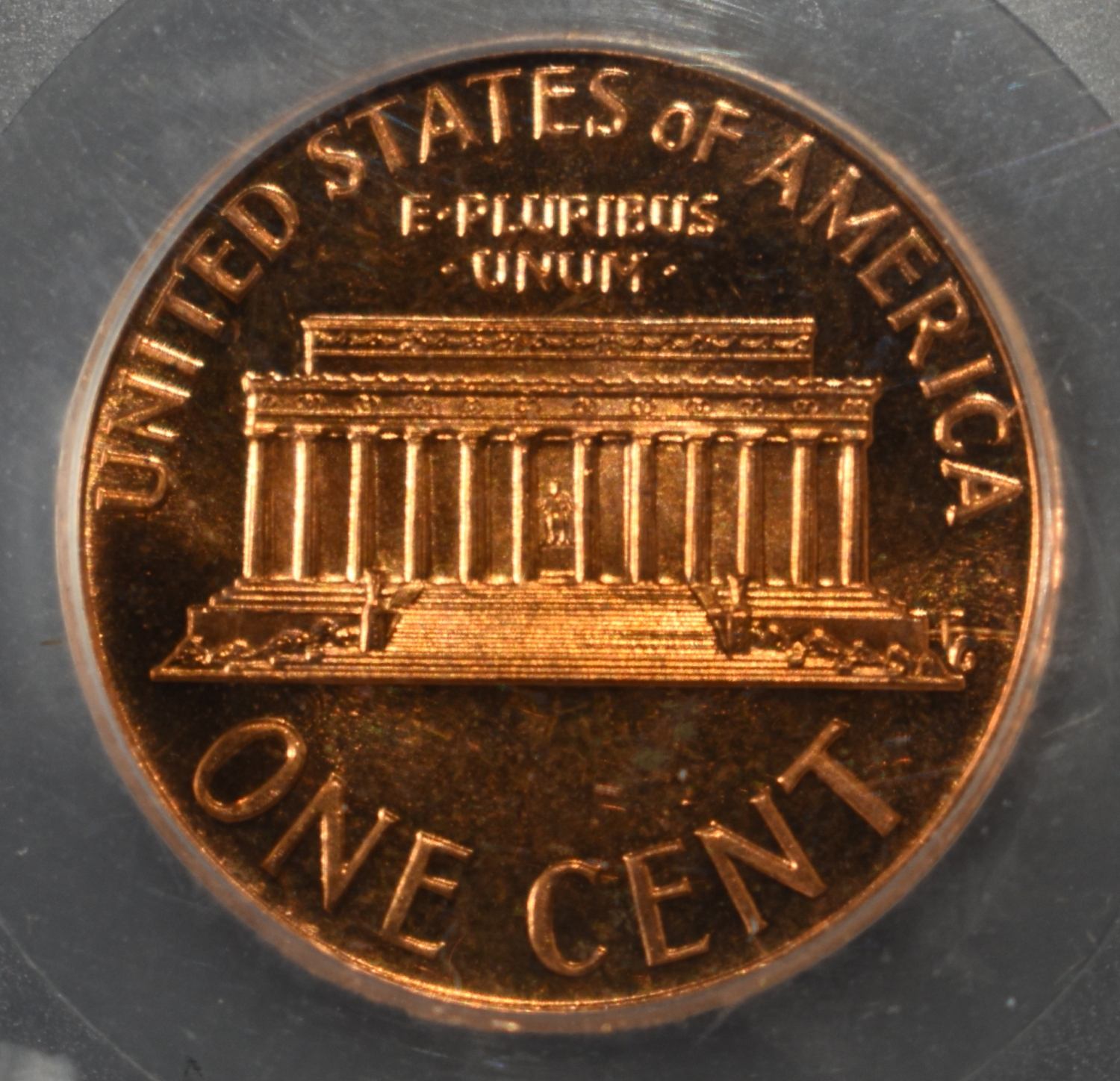 1973-S MEMORIAL CENT SEGS PERFECT GEM PROOF DCAM