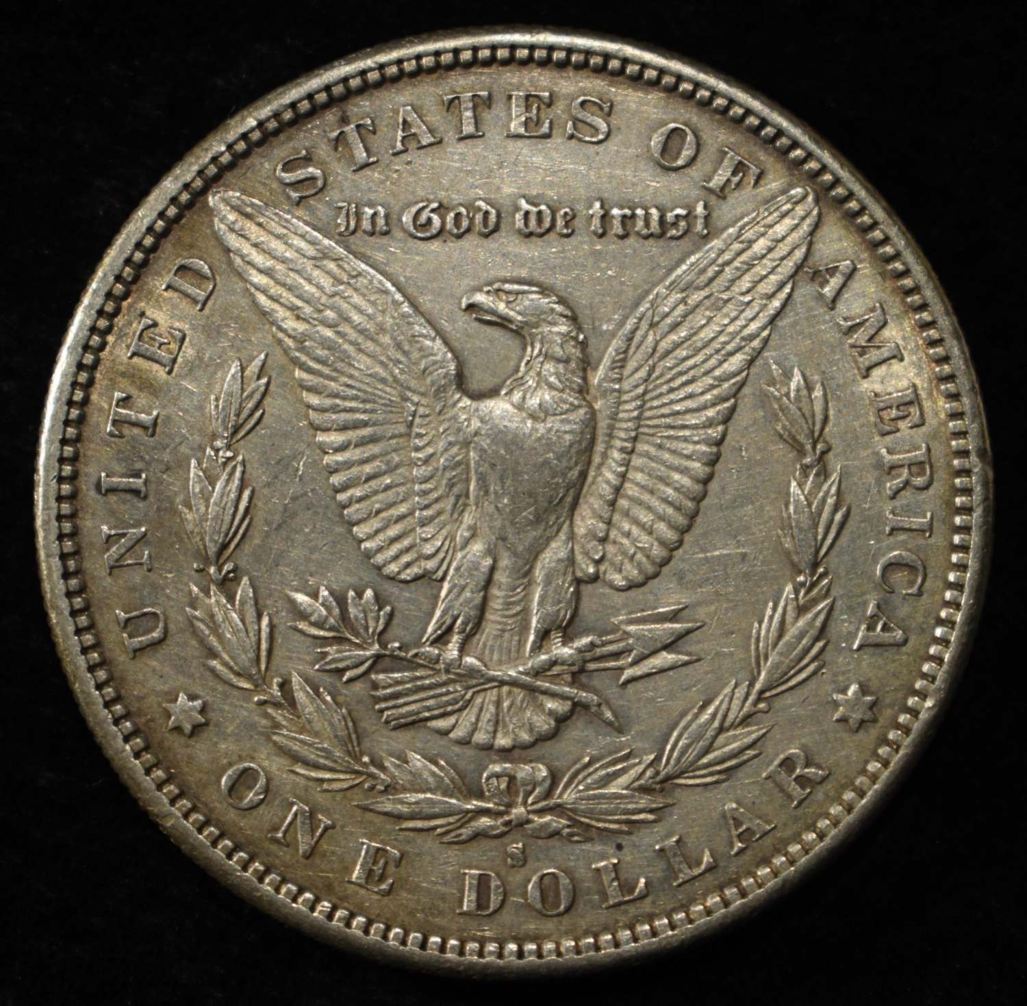 1880-S MORGAN DOLLAR