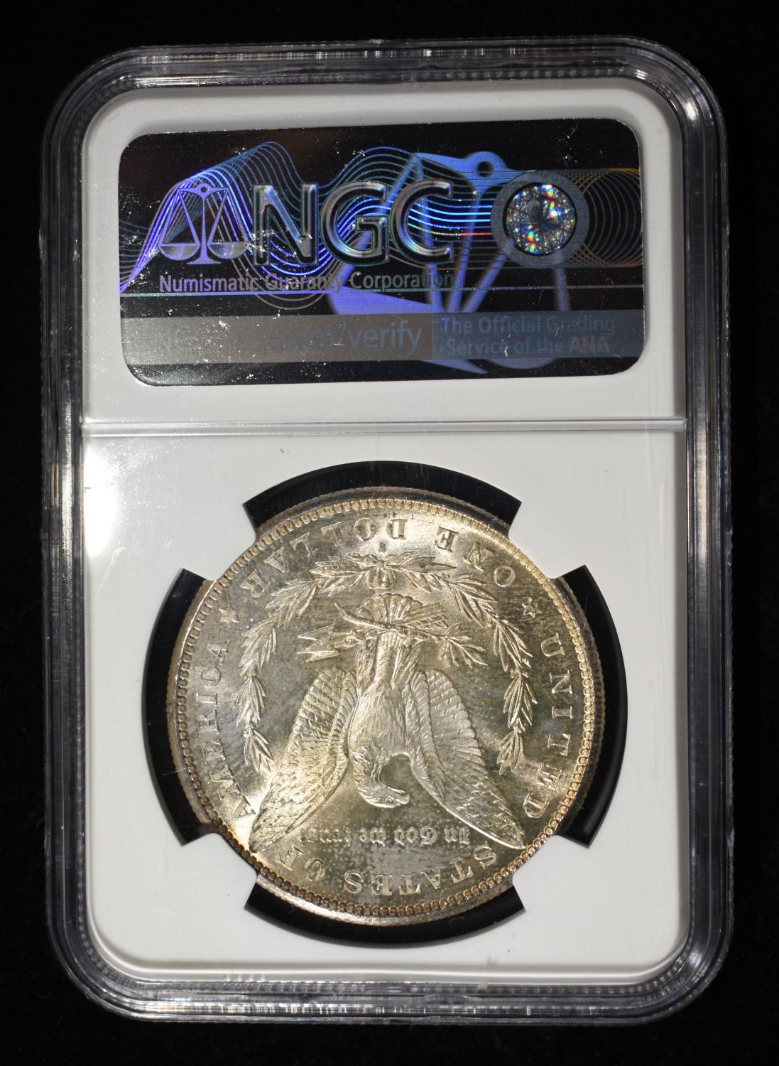 1881-S MORGAN DOLLAR NGC MS-63