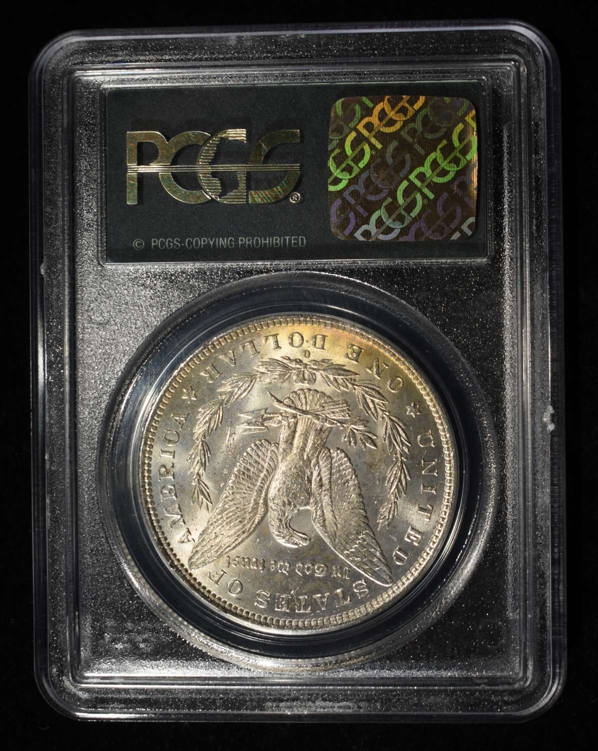 1883-O MORGAN DOLLAR PCGS MS-63 OLD GREEN HOLDER