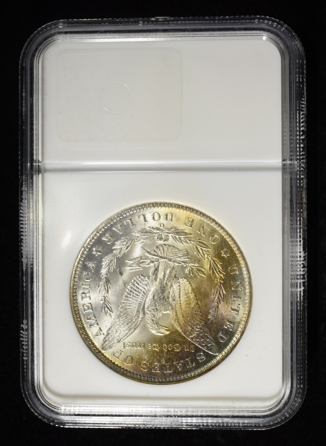 1885-O MORGAN DOLLAR NGC MS63