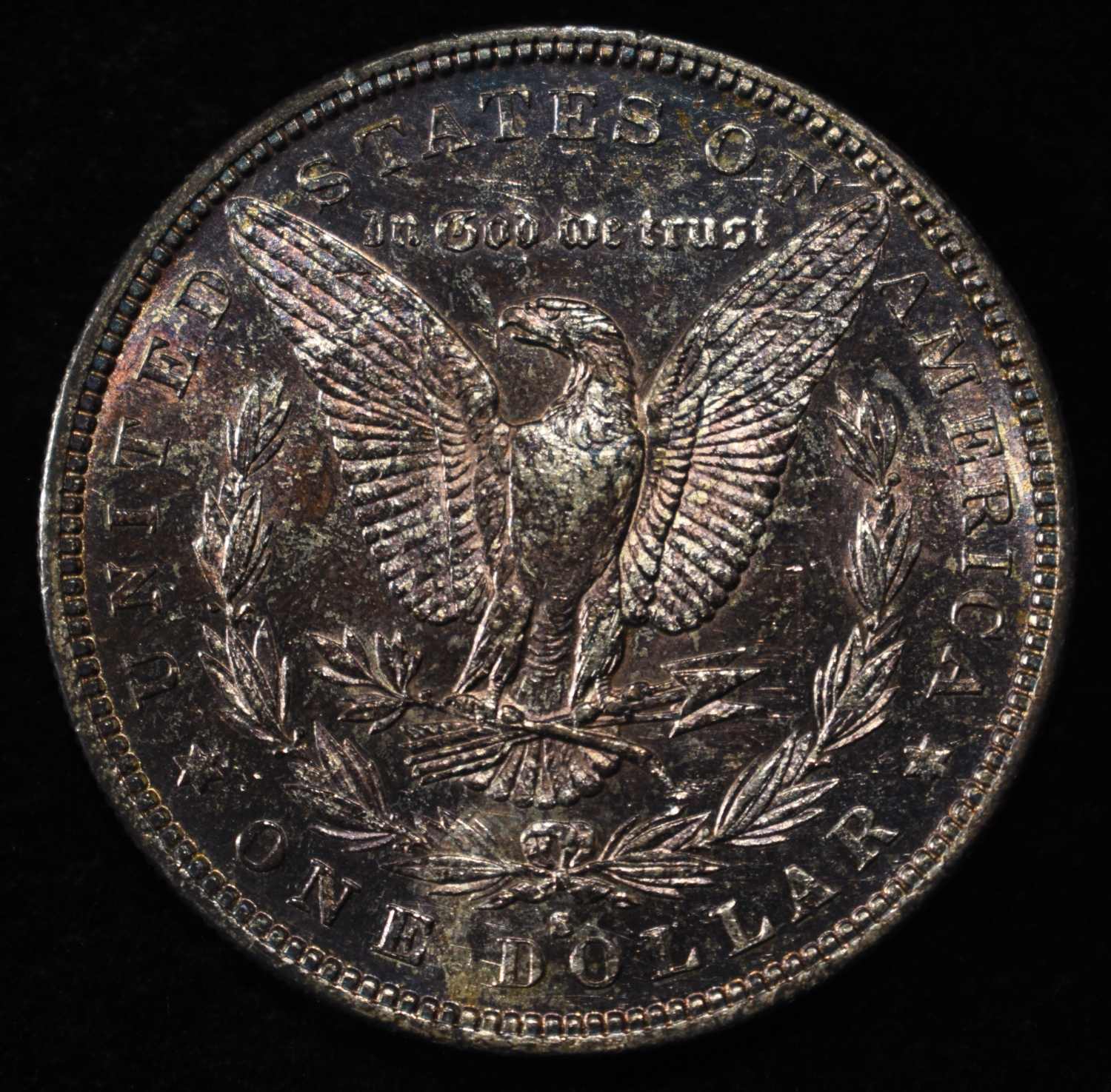 1885-S MORGAN DOLLAR BU COLOR