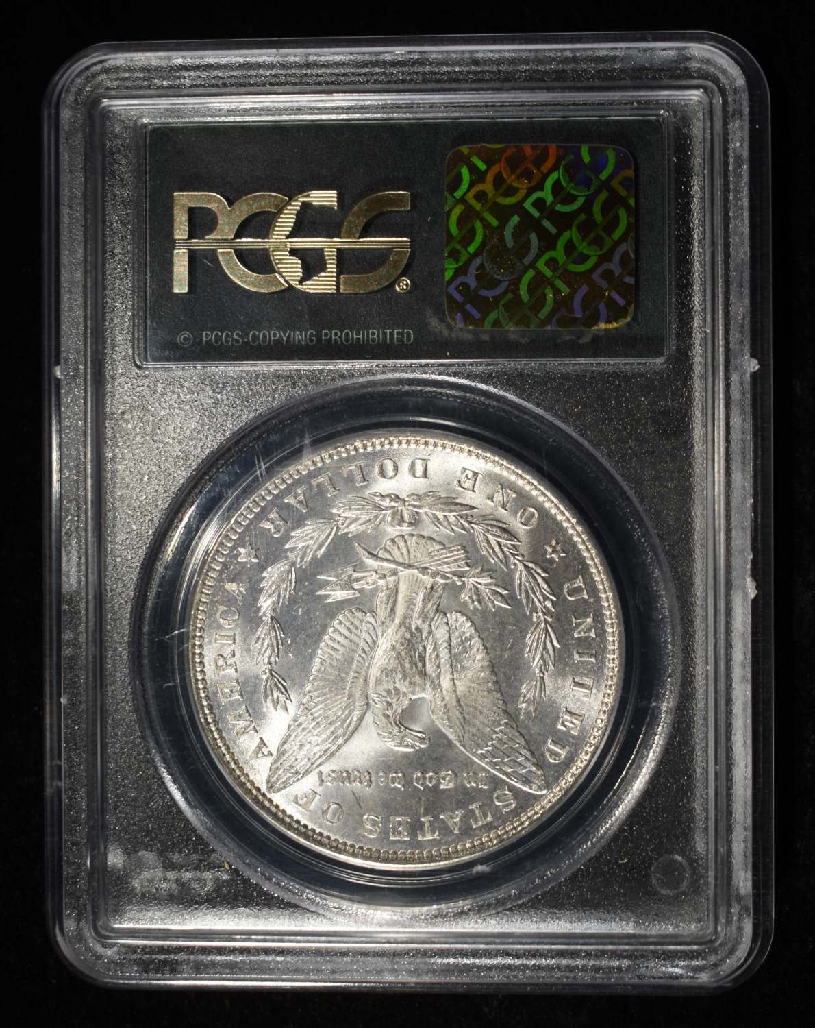 1887 MORGAN DOLLAR PCGS MS-64 OLD GREEN HOLDER