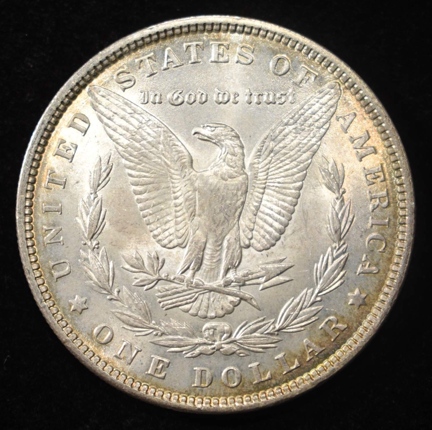 1890 MORGAN DOLLAR GEM ORIG UNC