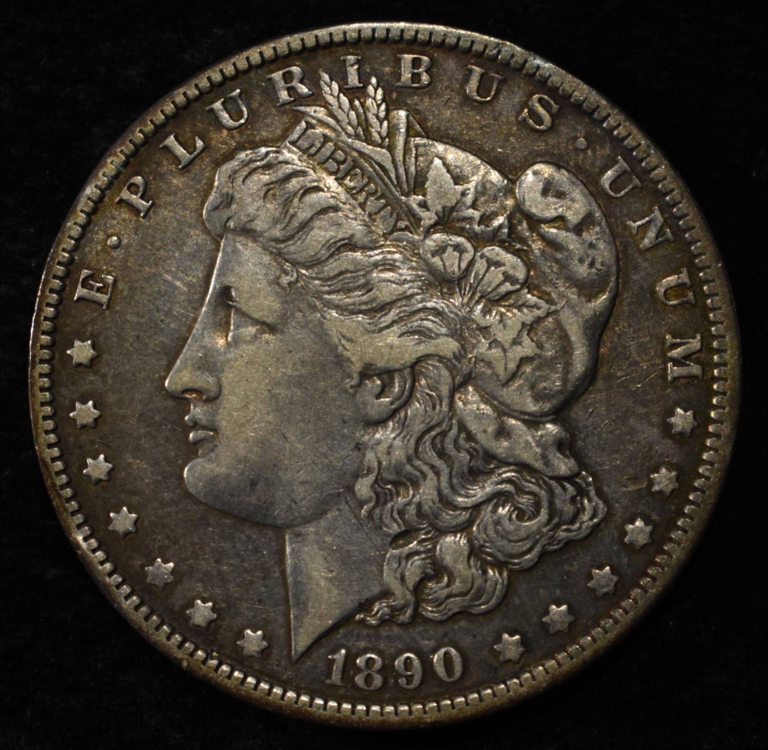 1890-O MORGAN DOLLAR