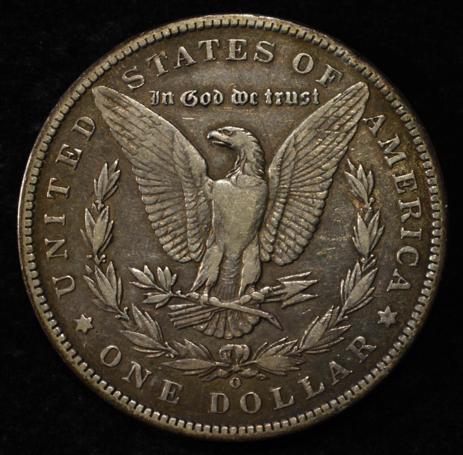 1890-O MORGAN DOLLAR