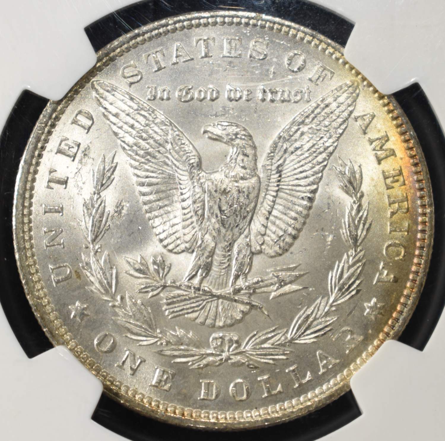 1896 MORGAN DOLLAR NGC MS63