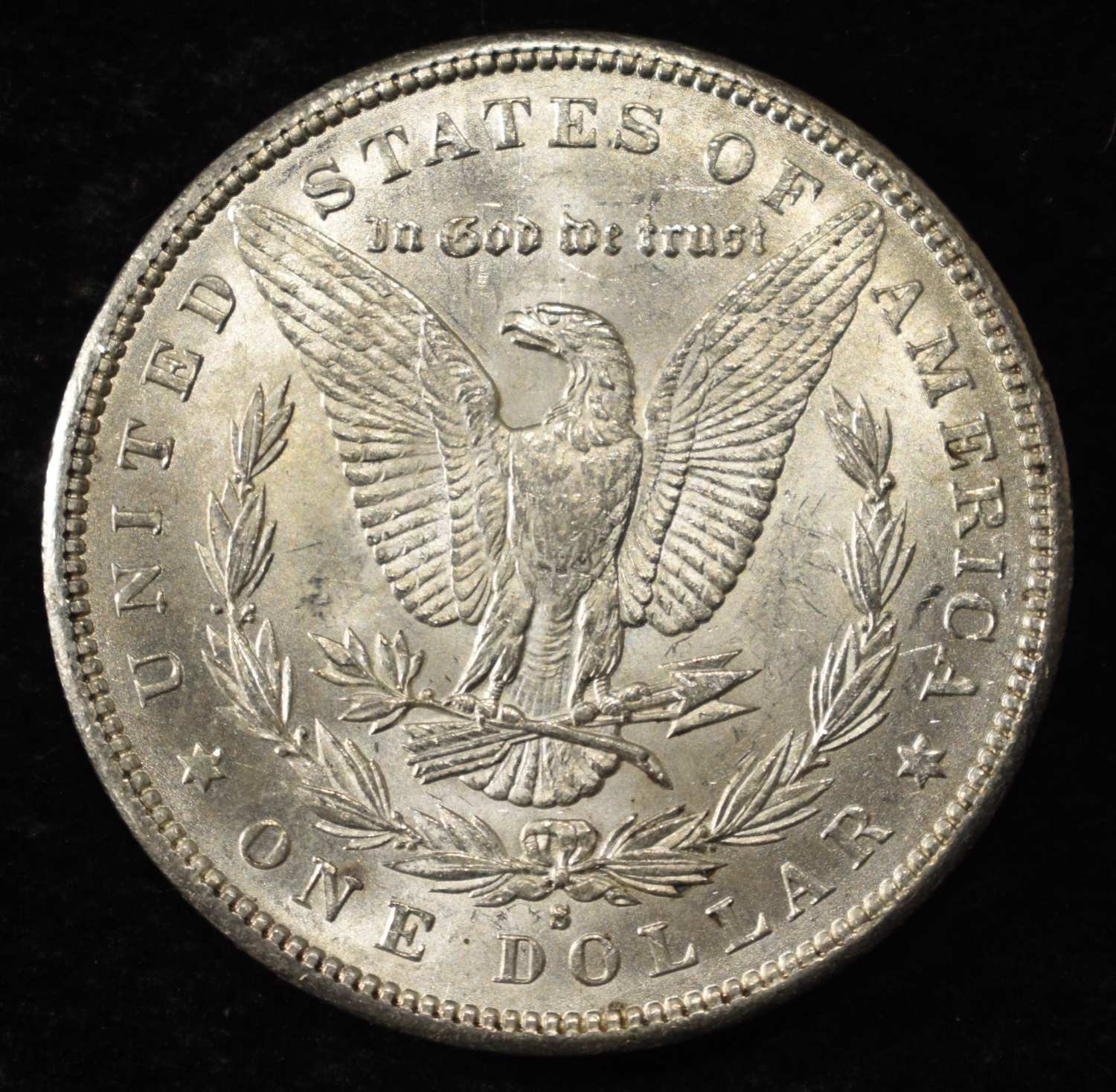 1897-S MORGAN DOLLAR