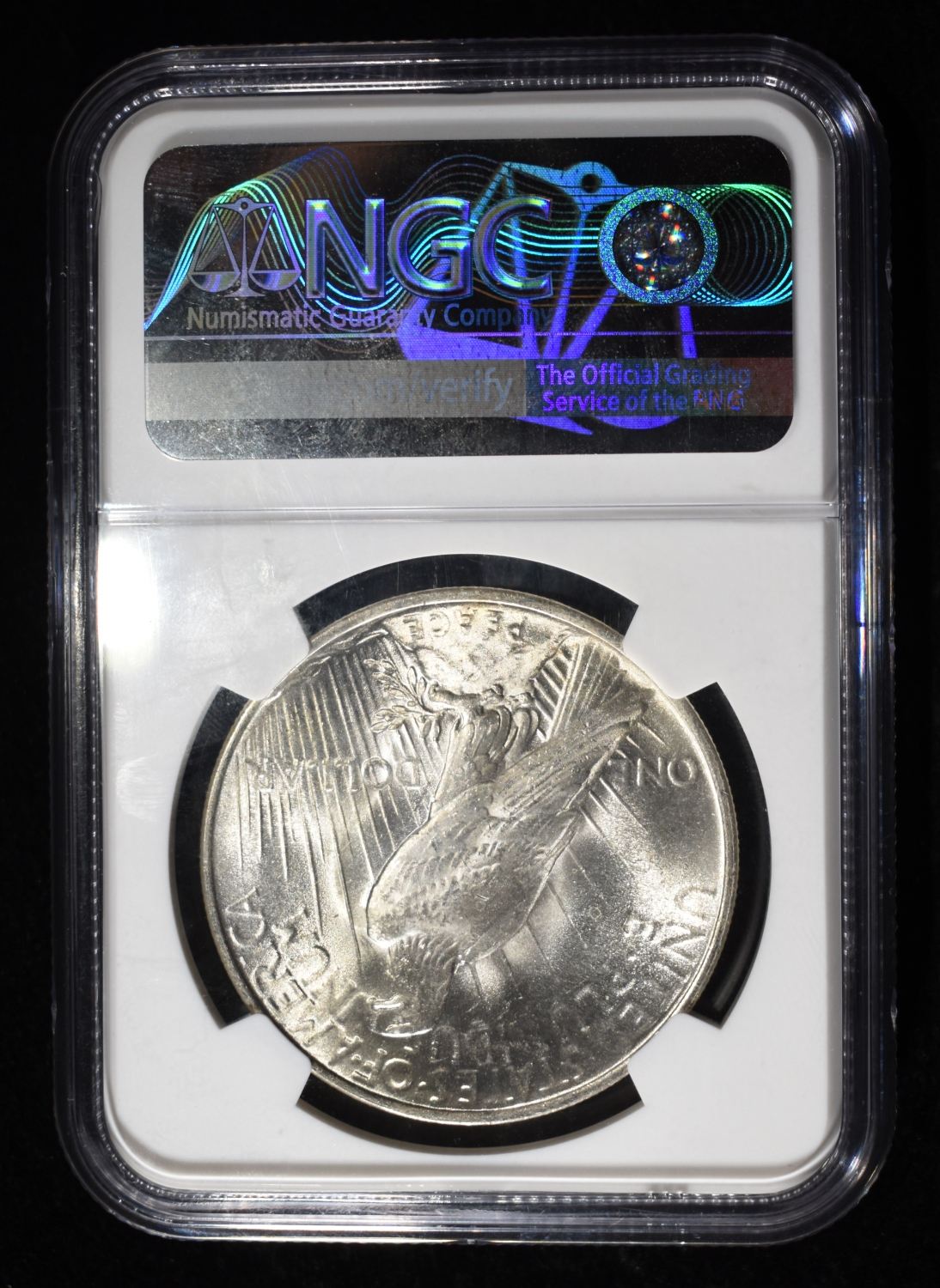 1923 PEACE DOLLAR NGC MS63