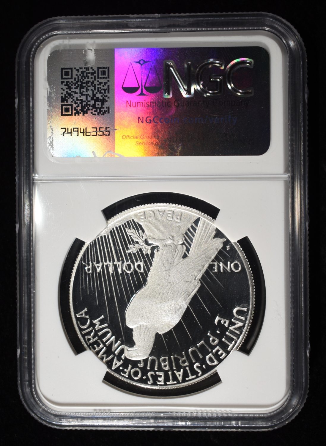 2023-S PEACE DOLLAR NGC PF70 UCAM