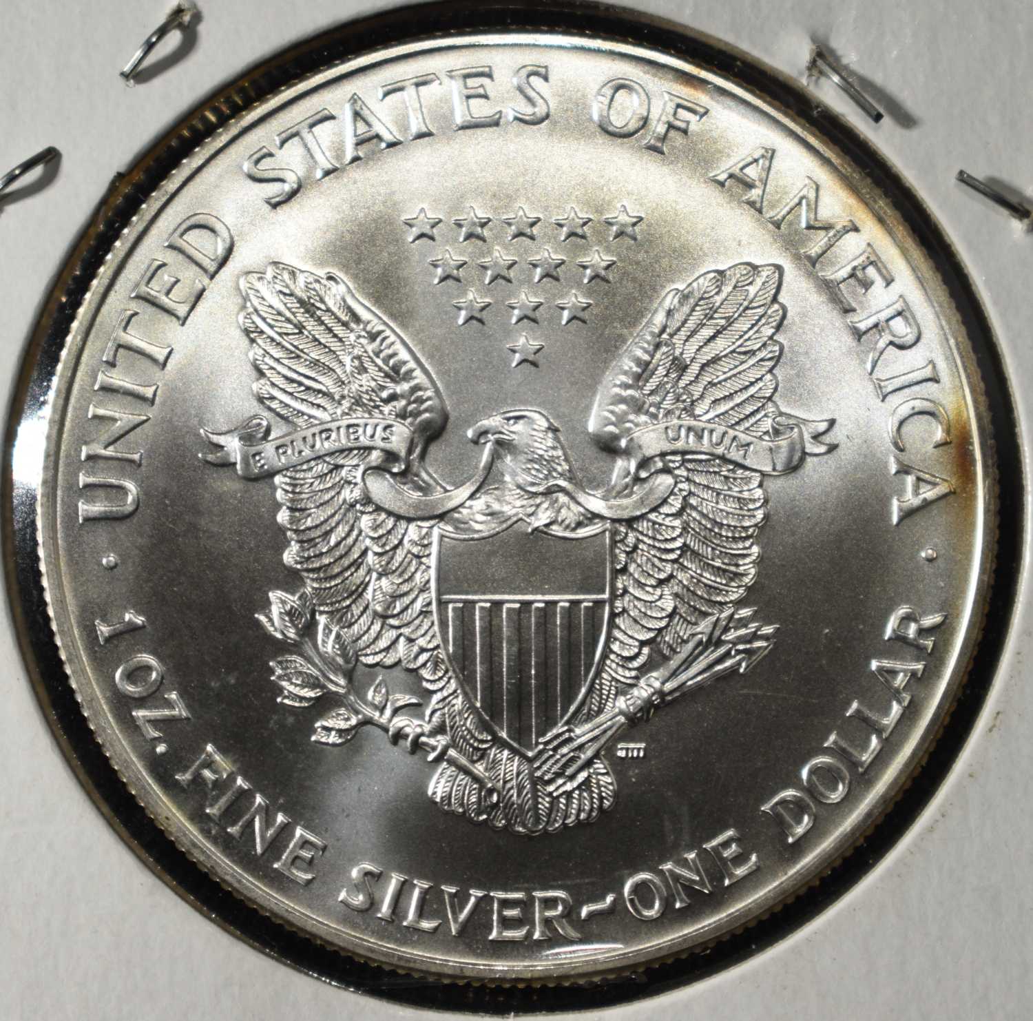 2001 AMERICAN SILVER EAGLE