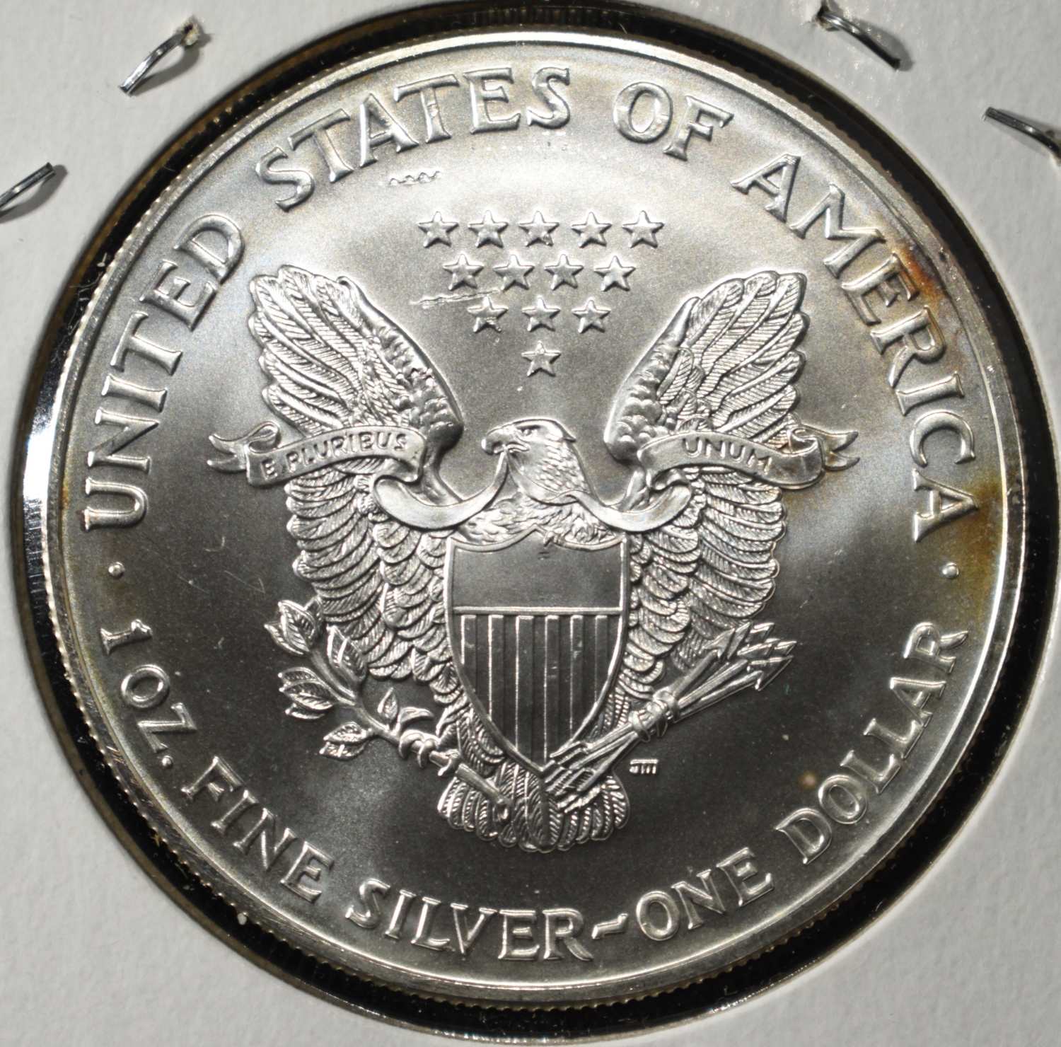 2002 AMERICAN SILVER EAGLE