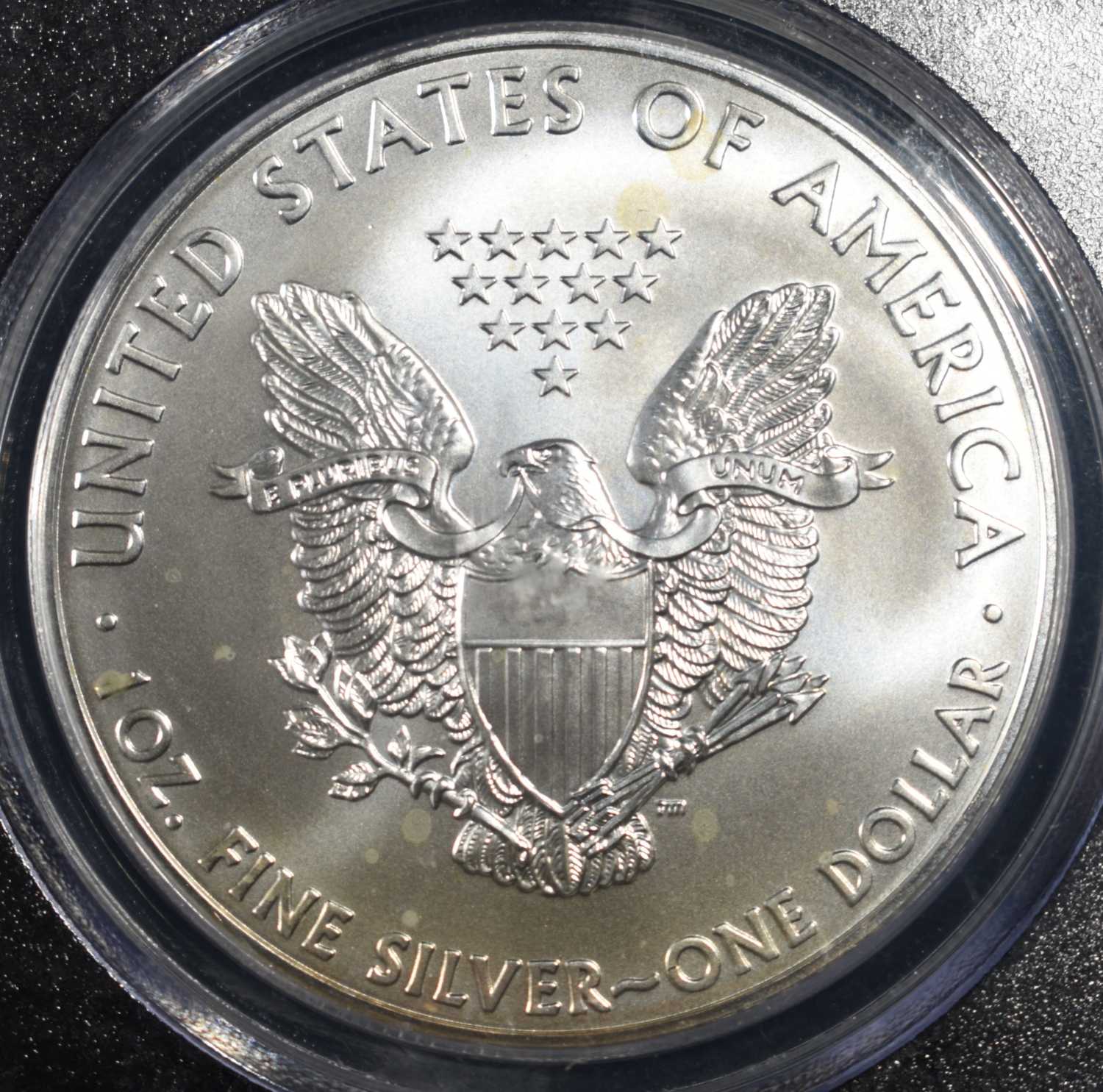 2011-W AMERICAN SILVER EAGLE PCGS MS70