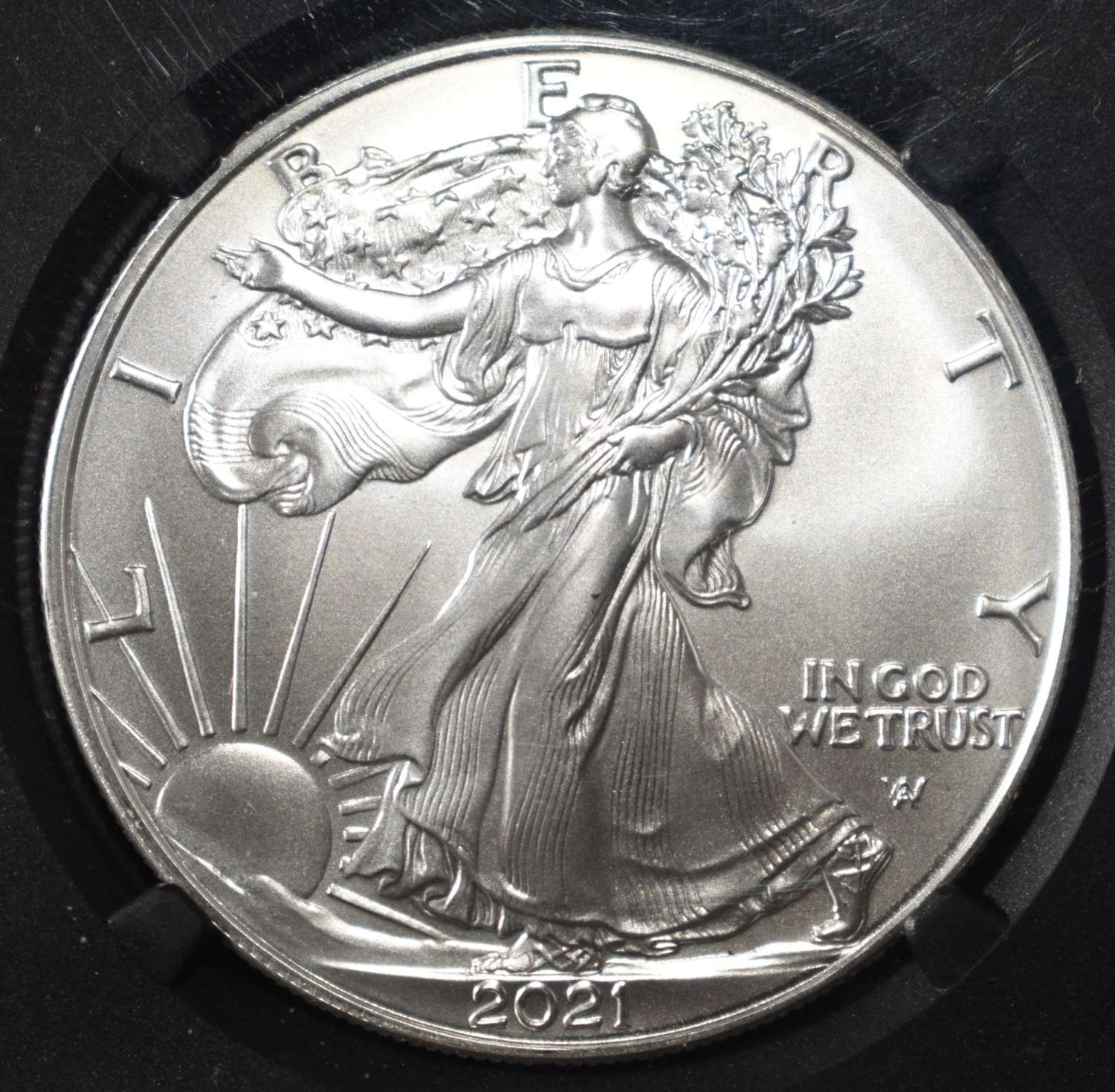 2021 AMERICAN SILVER EAGLE NGC MS70