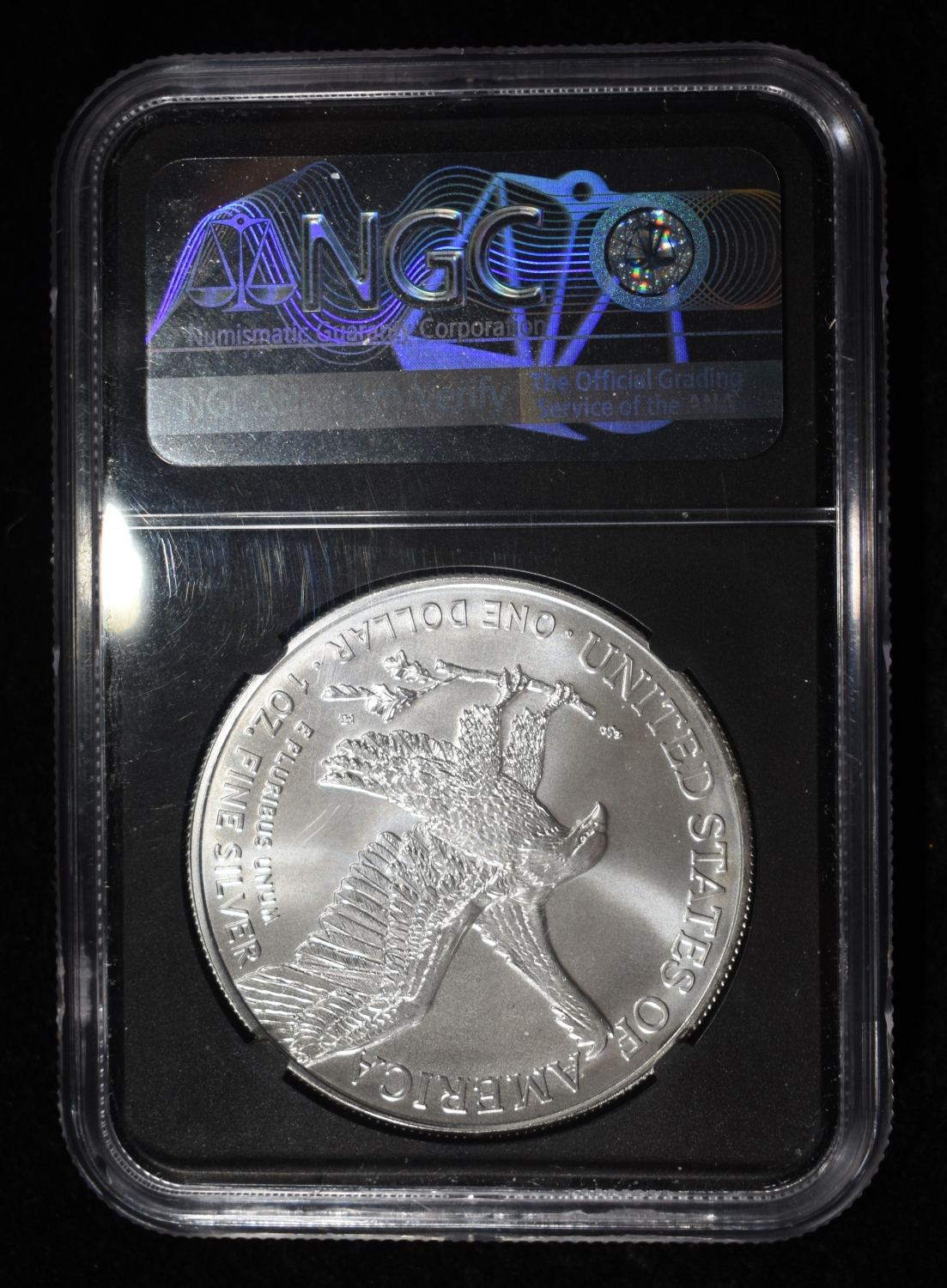 2021 AMERICAN SILVER EAGLE NGC MS70