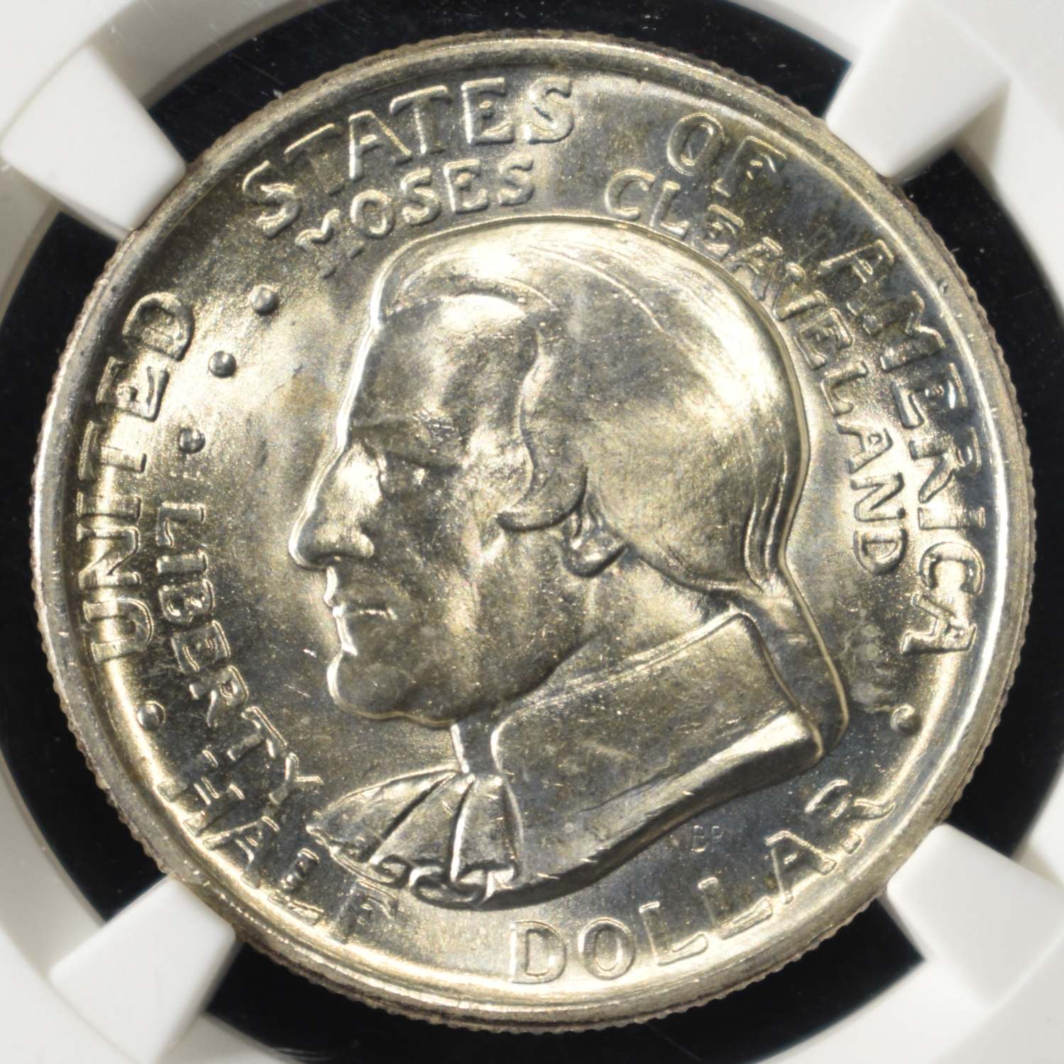 1936 COMMEM 50C CLEVELAND NGC MS65