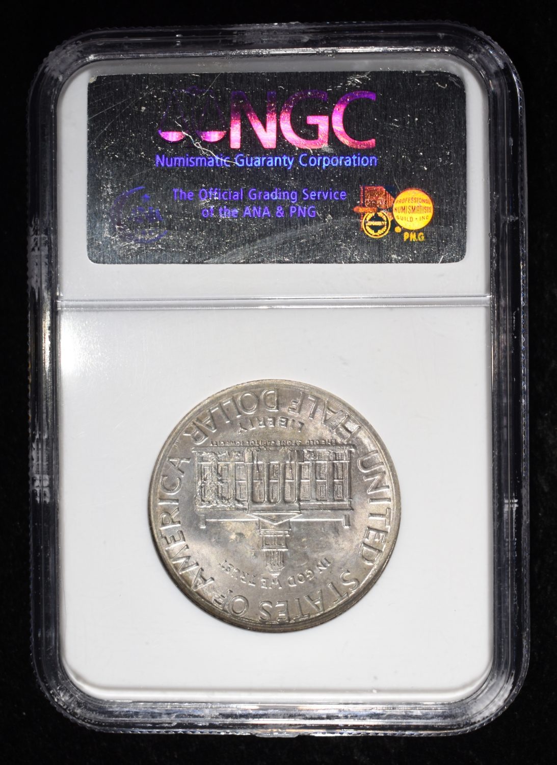 1946 COMMEM 50C IOWA NGC MS66