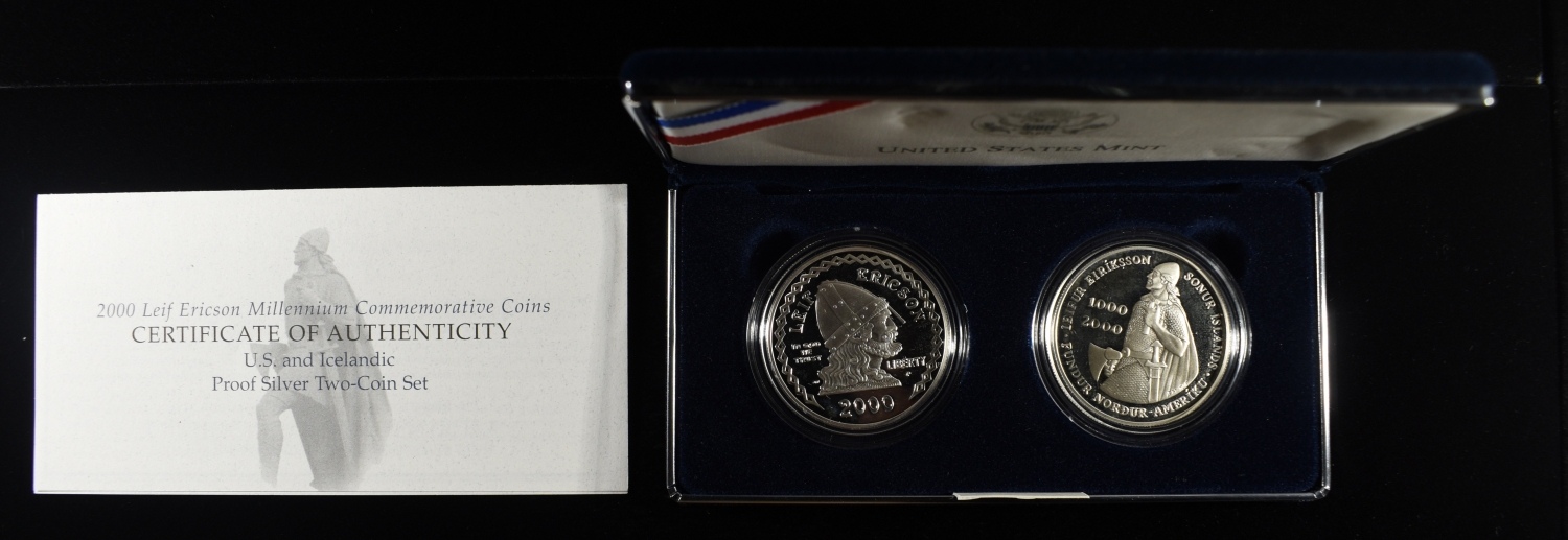 LEIF ERICSON MILLENNIUM COMMEM SET