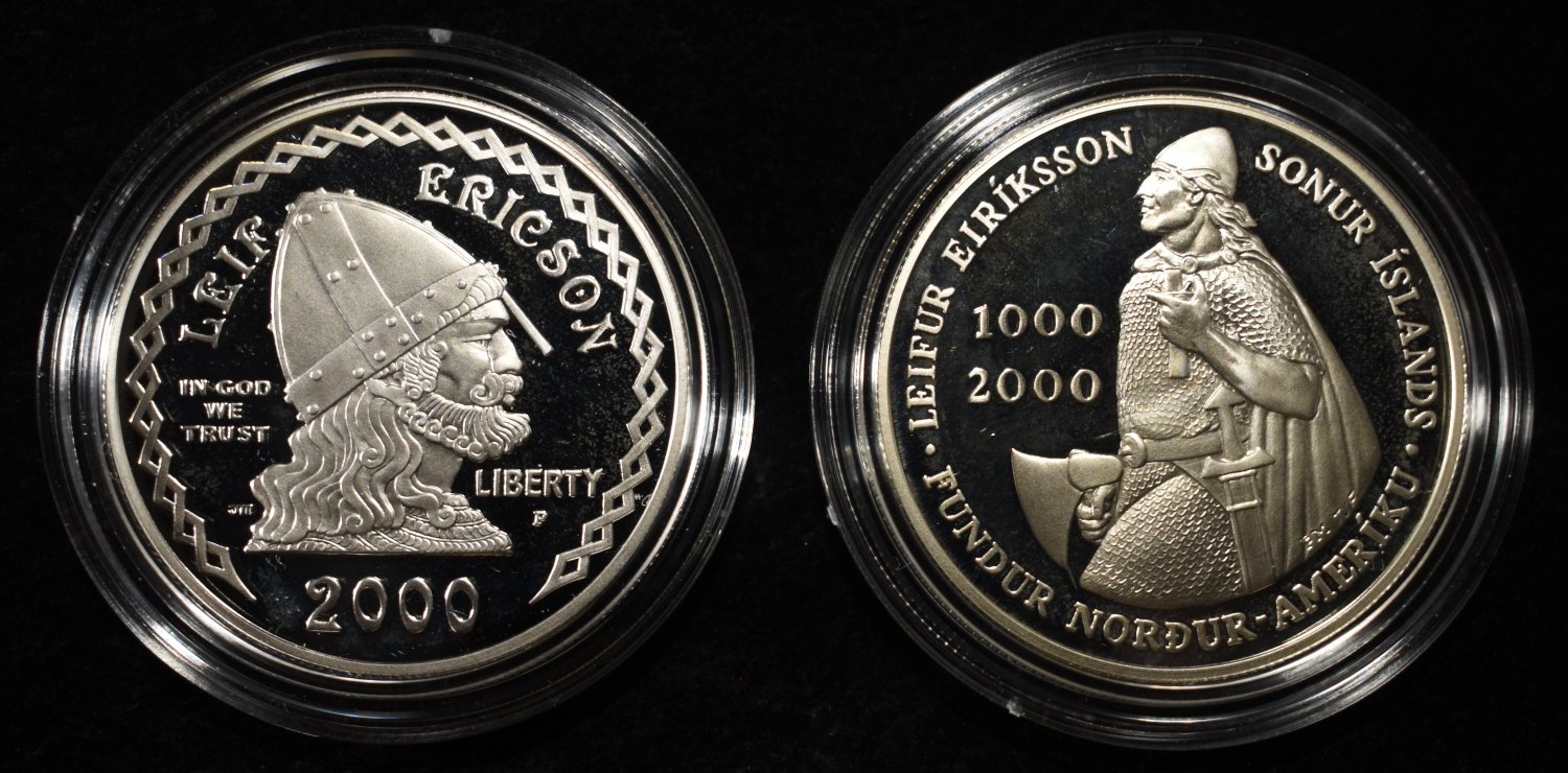 LEIF ERICSON MILLENNIUM COMMEM SET