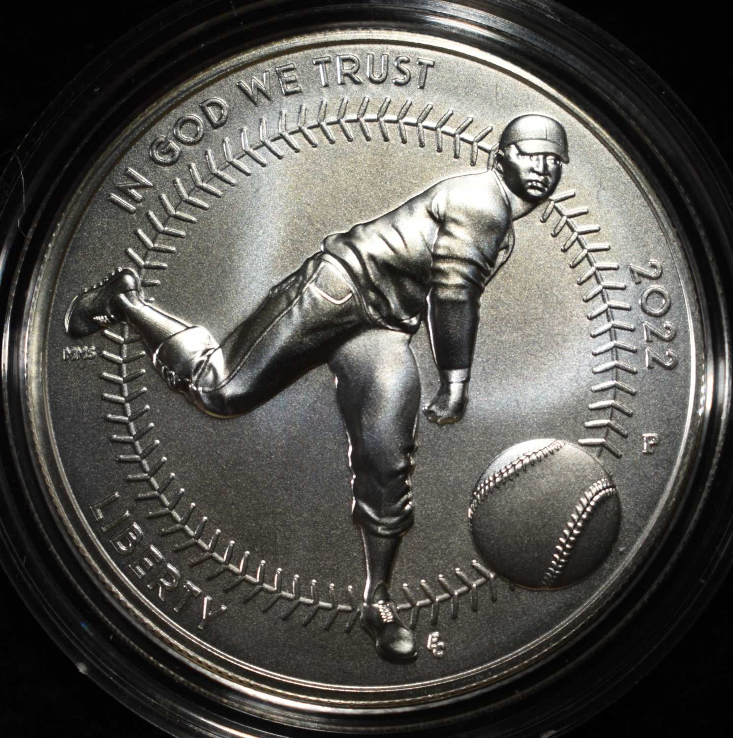 2022 $1 COMMEM NEGRO LEAGUES BASEBALL