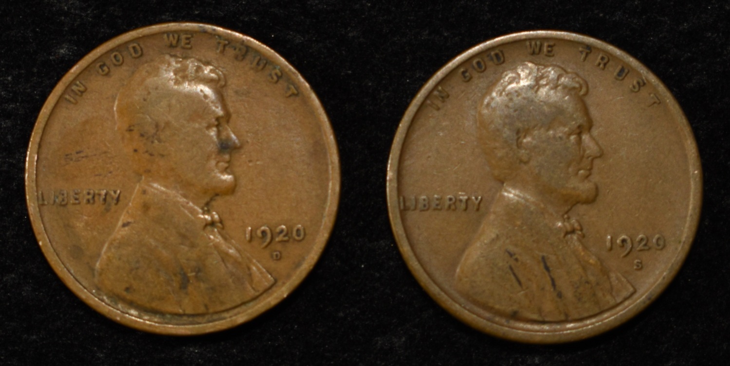 (77) WHEAT CENTS FROM THE 20'S