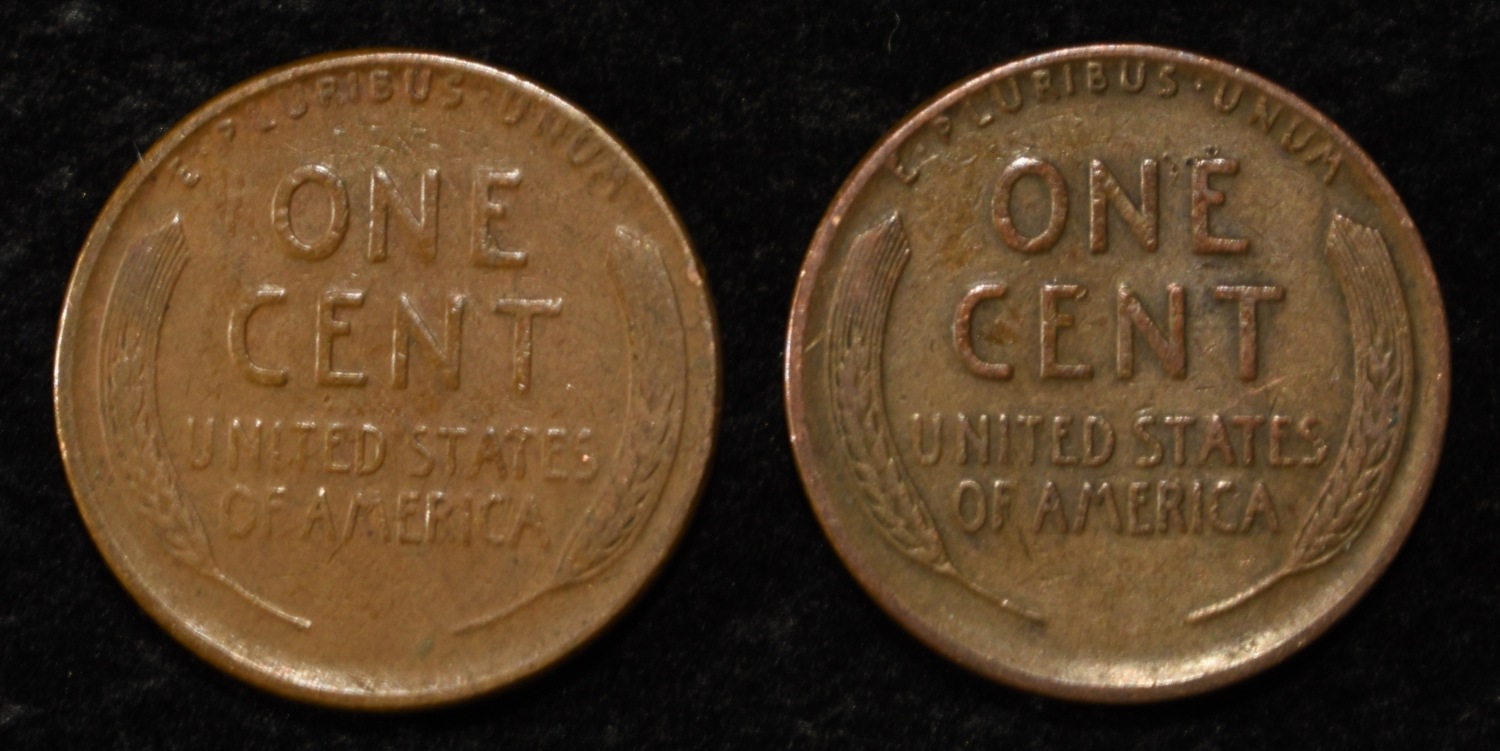 (236) WHEAT CENTS FROM THE 1930'S