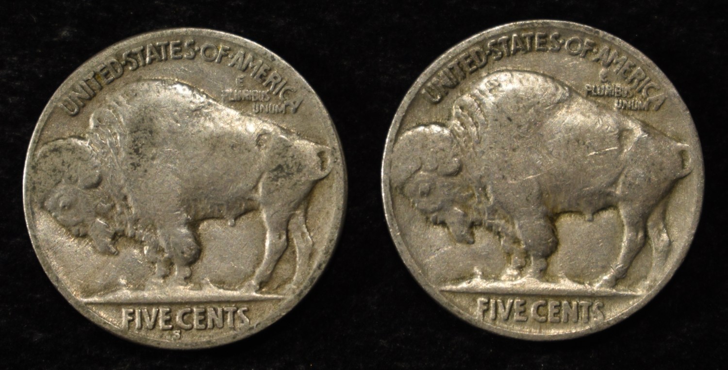 (50) FULL DATE BUFFALO NICKELS