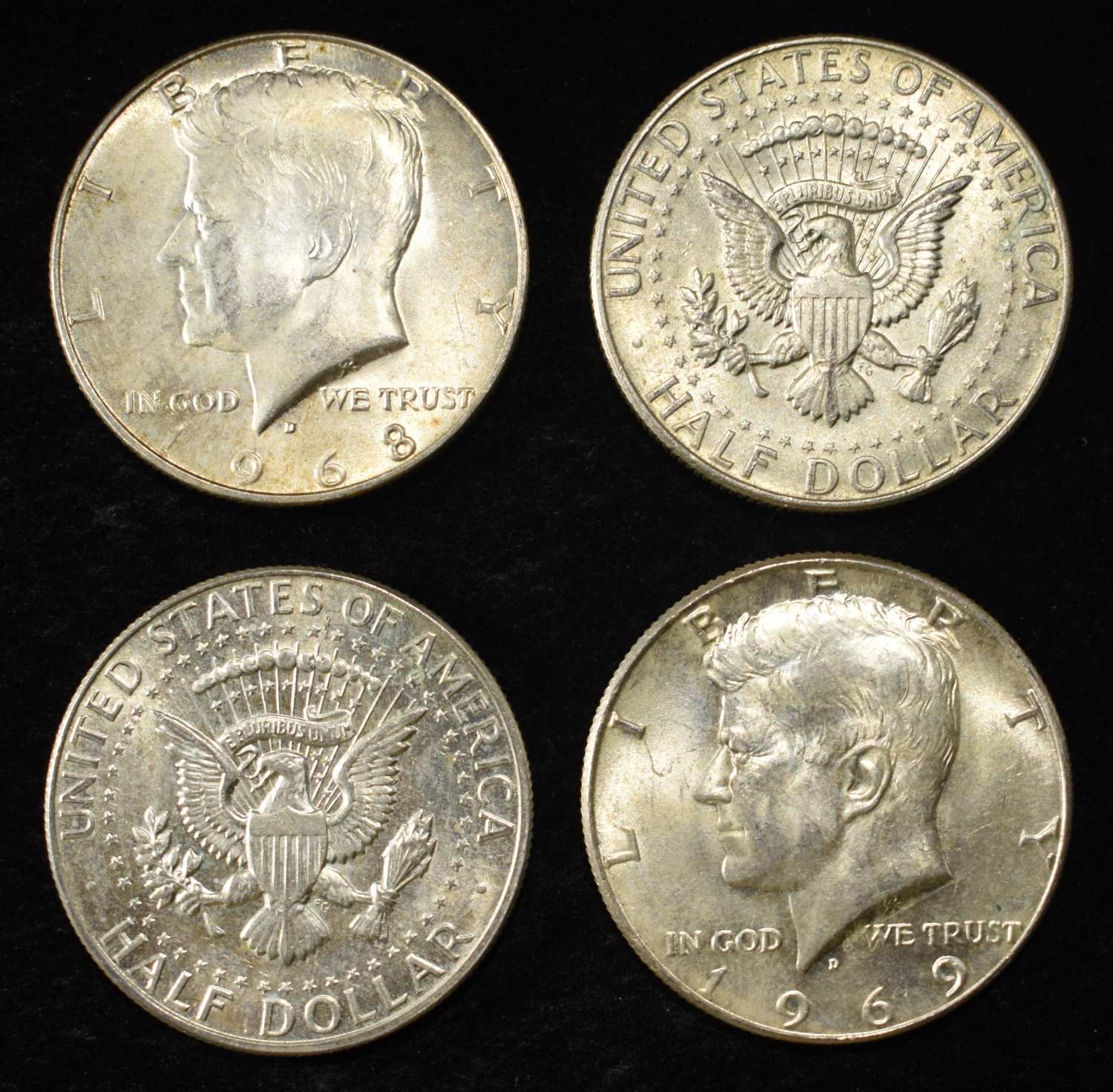 (20) 40% SILVER KENNEDY HALF DOLLARS