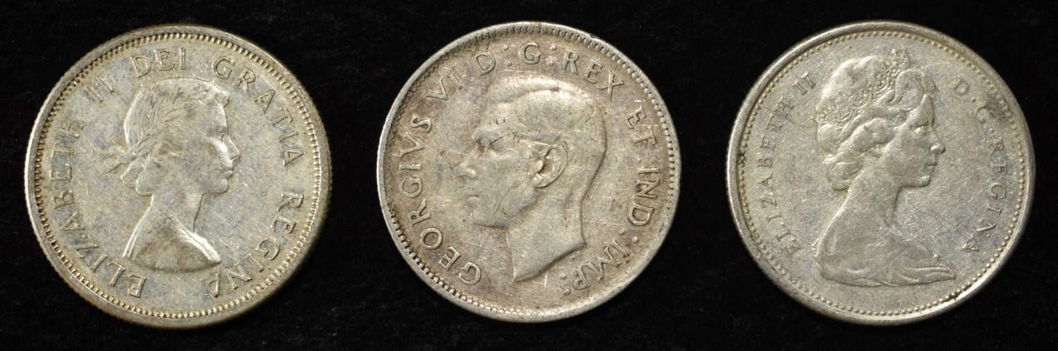 (25) 80% SILVER CANADIAN QUARTERS