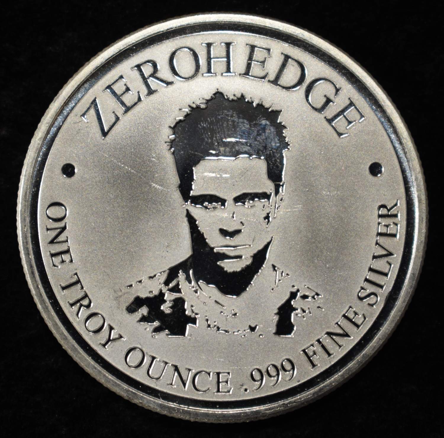 ZEROHEDGE 1 OZ .999 SILVER ROUND