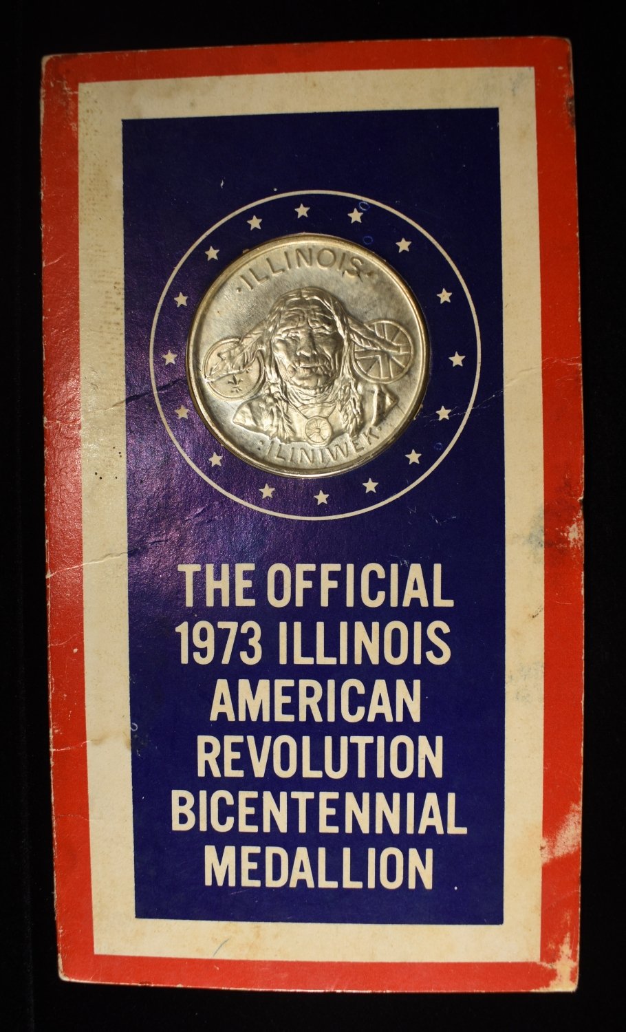 1973 ILLINOIS MEDALLION 92.5% SILVER