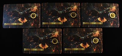 (5) 2026 NIUE 50C 1/1000TH .9999 GOLD. BID WITH SILVER CITY AUCTIONS ESTIMATE $100 - $150.