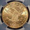 1891-CC $10 GOLD LIBERTY NGC MS-62. BID WITH SILVER CITY AUCTIONS ESTIMATE $5000 - $6000.Image - 2