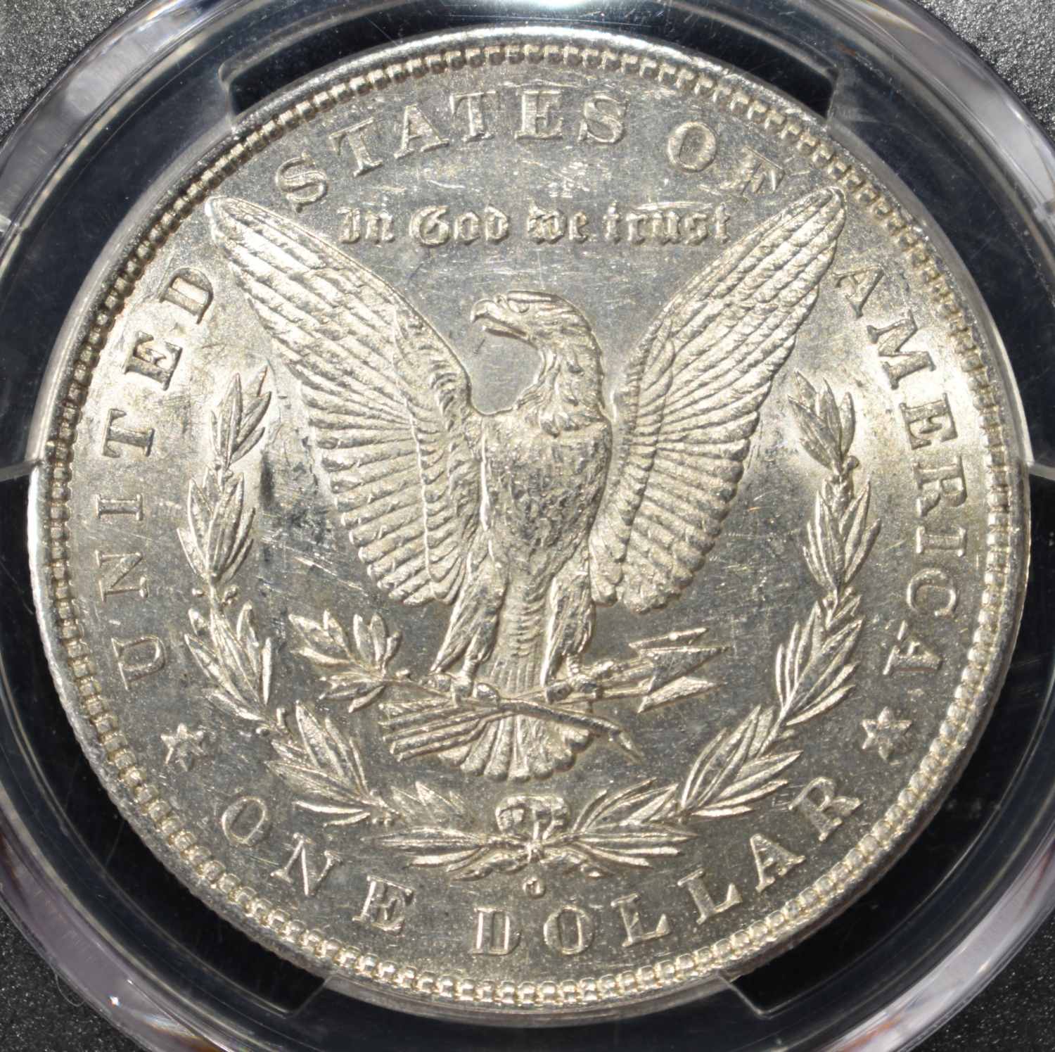 1880-O MORGAN DOLLAR PCGS AU-55