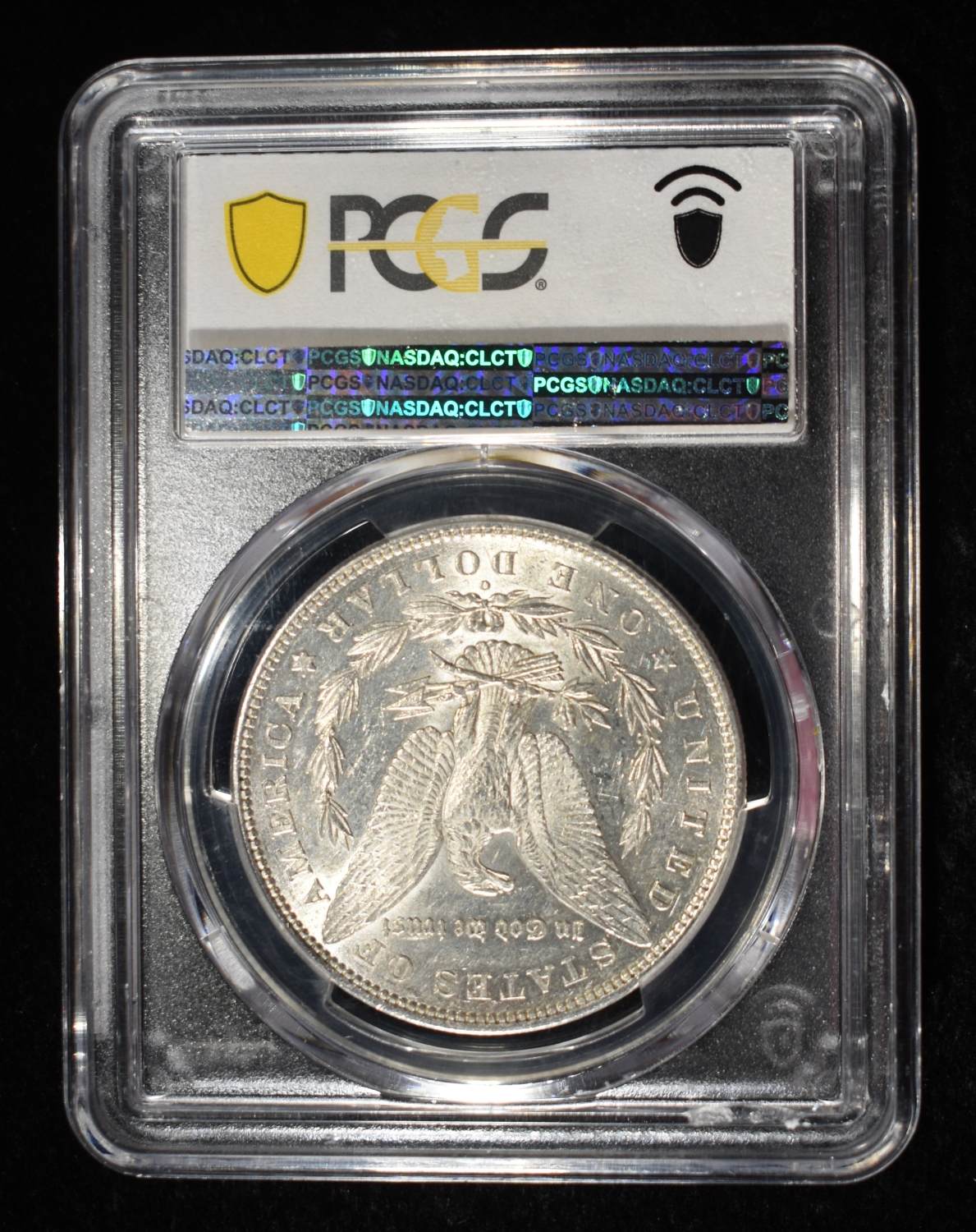 1880-O MORGAN DOLLAR PCGS AU-55