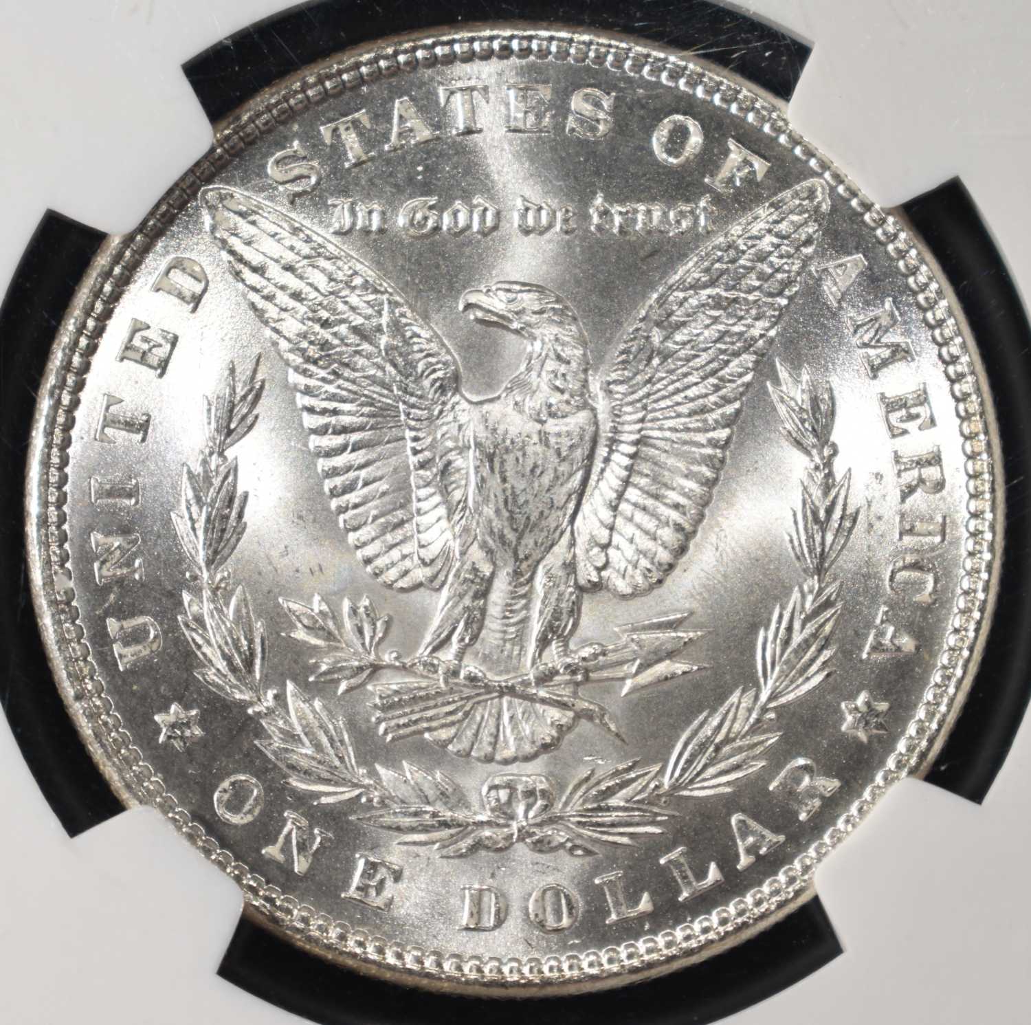 1887 MORGAN DOLLAR NGC MS-63 OLATHE HOARD