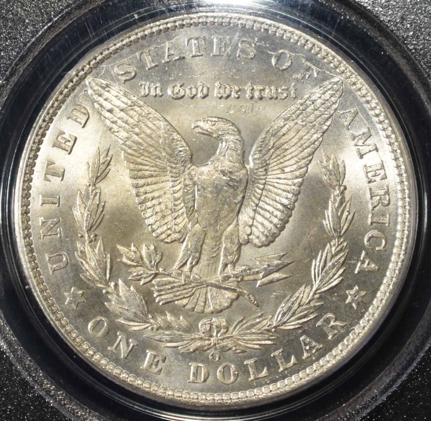 1904-O MORGAN DOLLAR PCGS MS-63 OLD GREEN HOLDER