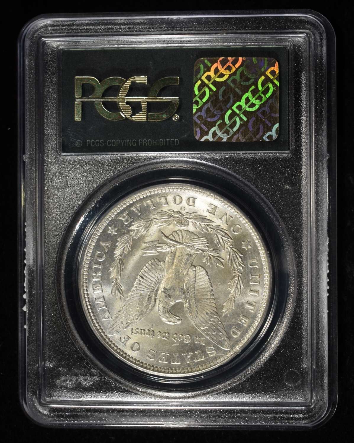1904-O MORGAN DOLLAR PCGS MS-63 OLD GREEN HOLDER